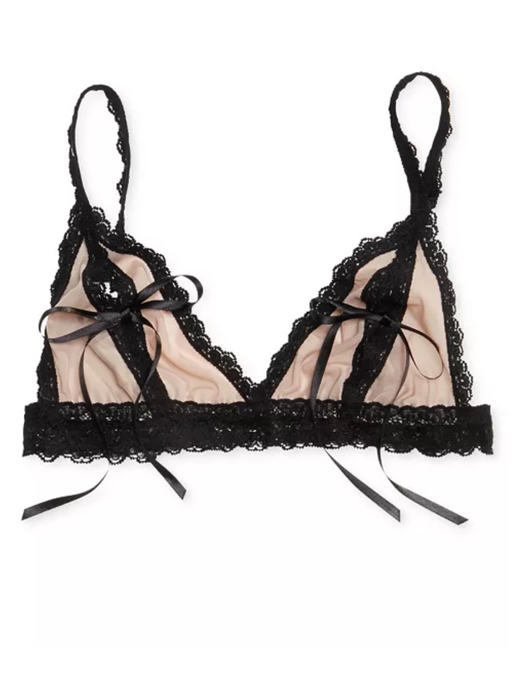 Hanky Panky after midnight Racy illusion bralette excellent use condition